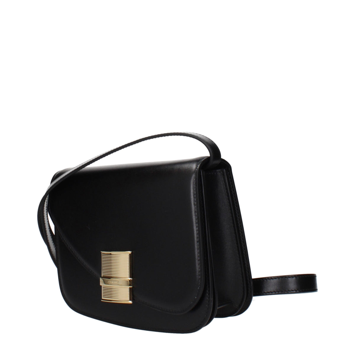 Ferragamo Geantă Crossbody Neagră din Piele