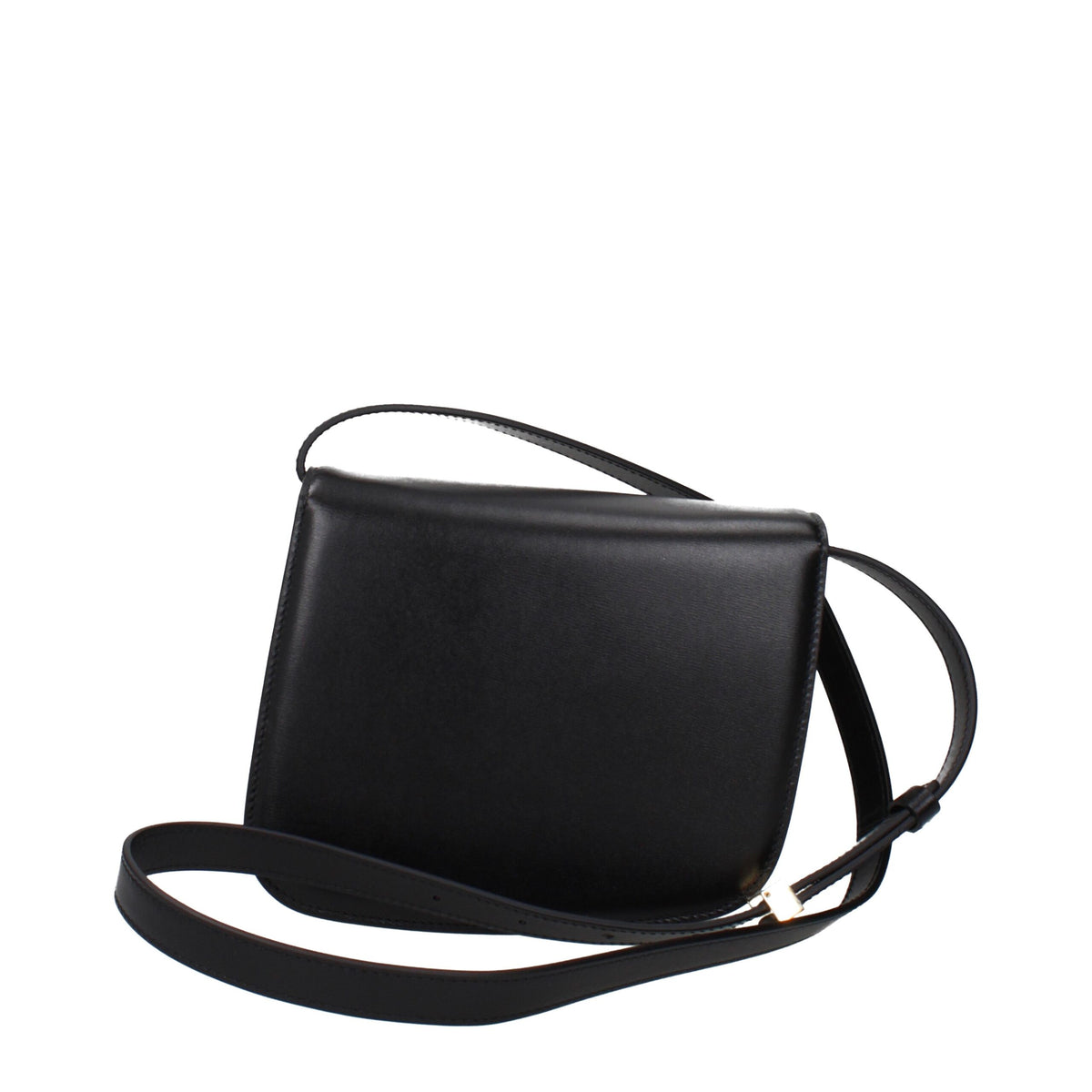 Ferragamo Geantă Crossbody Neagră din Piele