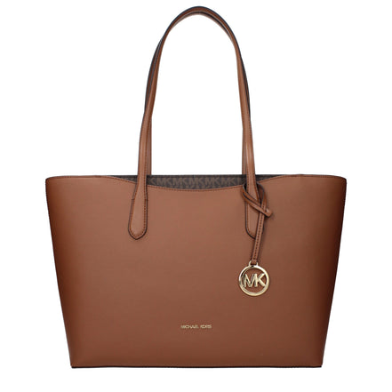 Geantă de umăr Michael Kors din piele maro