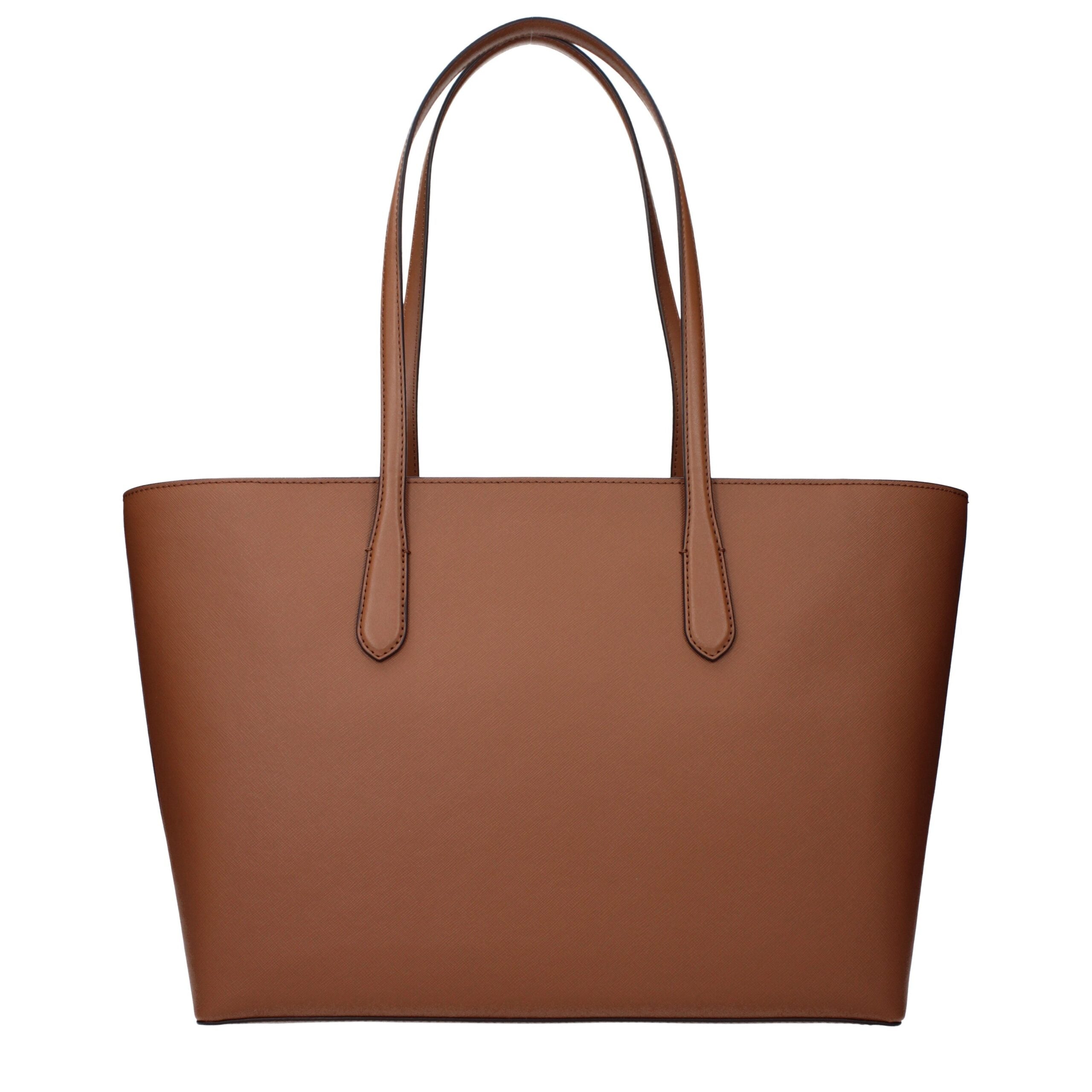 Geantă de umăr Michael Kors din piele maro