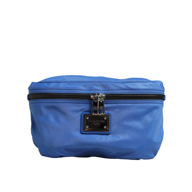 Dolce & Gabbana Blue Logo Belt Bag