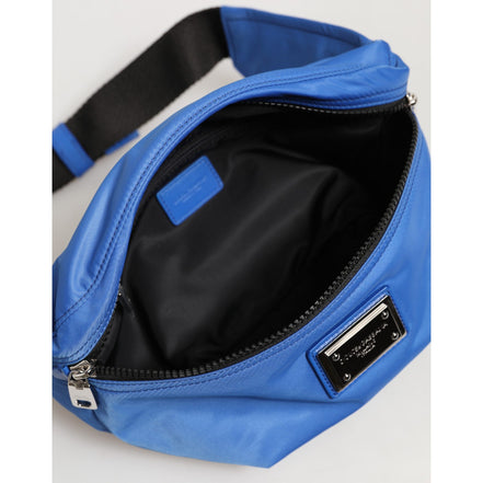 Dolce & Gabbana Blue Logo Belt Bag