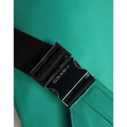 Dolce & Gabbana Geantă de brâu verde cu logo