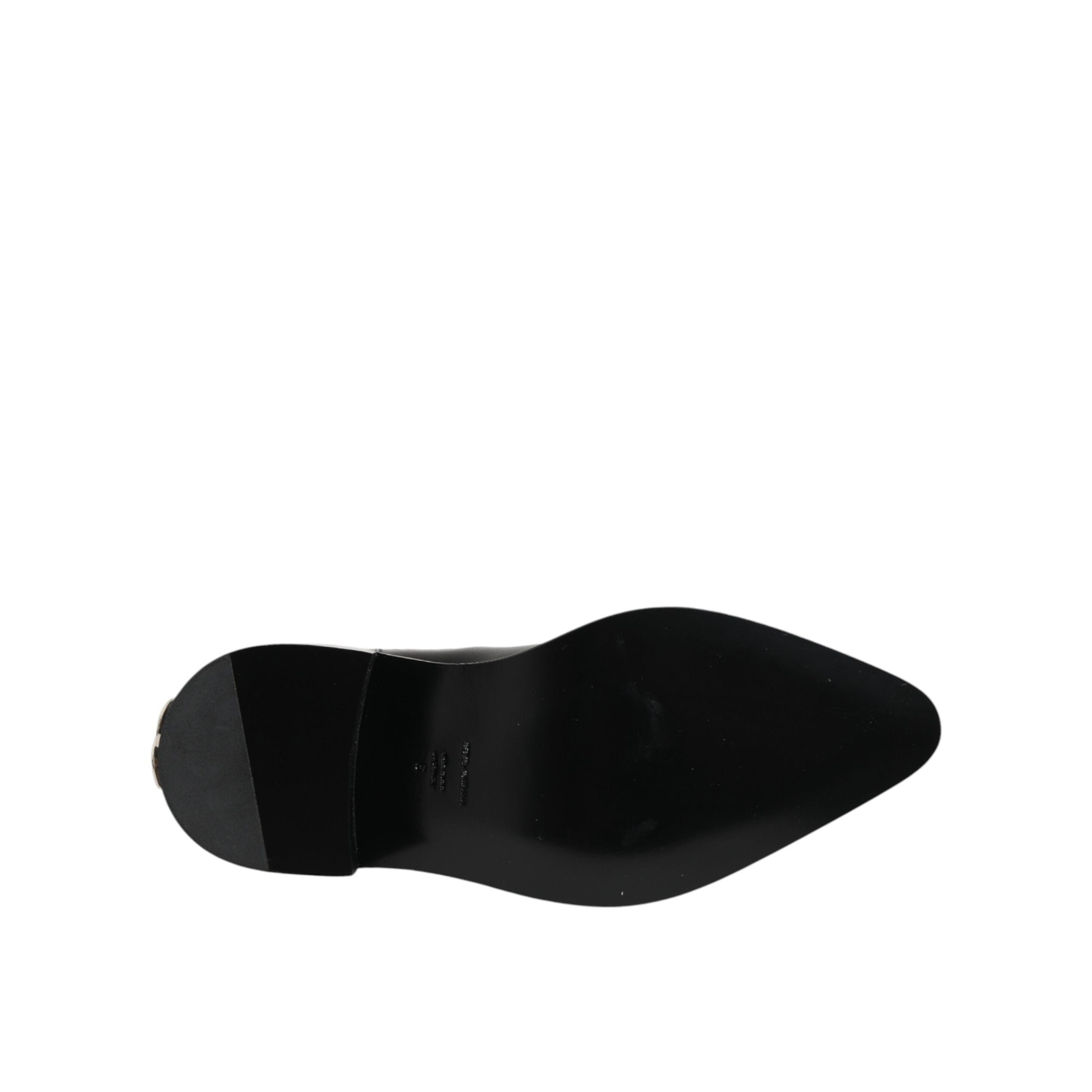Dolce & Gabbana Black Studded Chelsea Ankle Boots