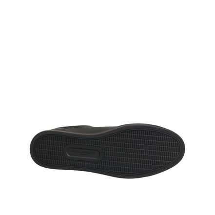 Adidași Dolce & Gabbana din piele neagră cu aplicații inimioară