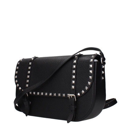 Geantă crossbody Valentino Garavani din piele neagră