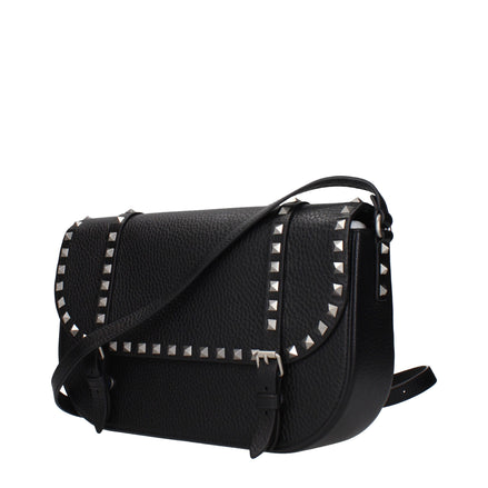 Geantă crossbody Valentino Garavani din piele neagră
