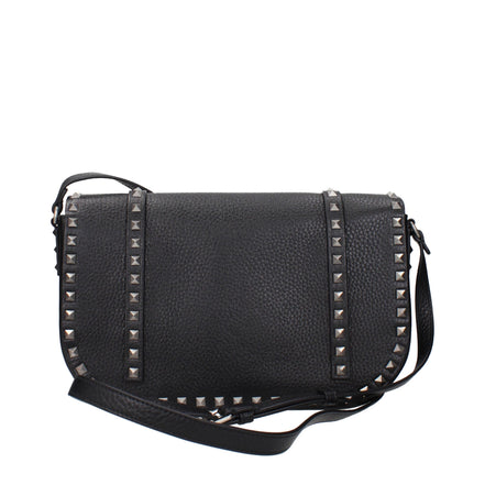 Geantă crossbody Valentino Garavani din piele neagră
