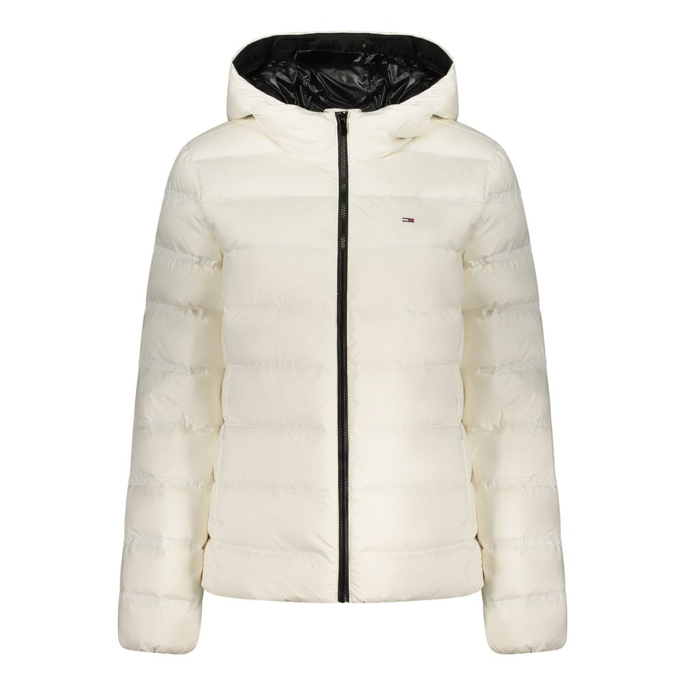 Tommy Hilfiger Geacă Albă pentru Femei din Poliester
