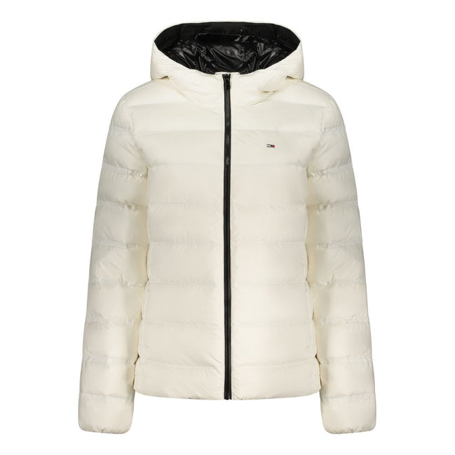Tommy Hilfiger Geacă Albă pentru Femei din Poliester