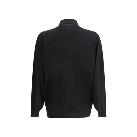 Brunello Cucinelli Pulover Negru din Cașmir