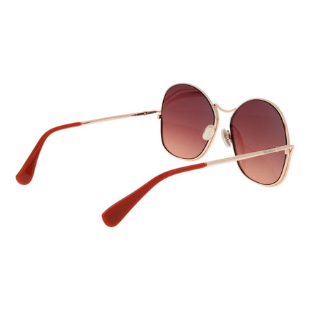 Max Mara Ochelari de Soare Aurii Roz din Metal