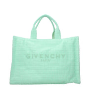 Geantă de mână Givenchy din material textil verde