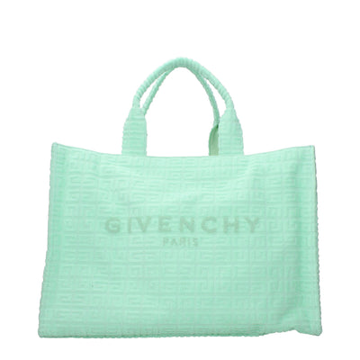 Geantă de mână Givenchy din material textil verde