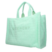 Geantă de mână Givenchy din material textil verde