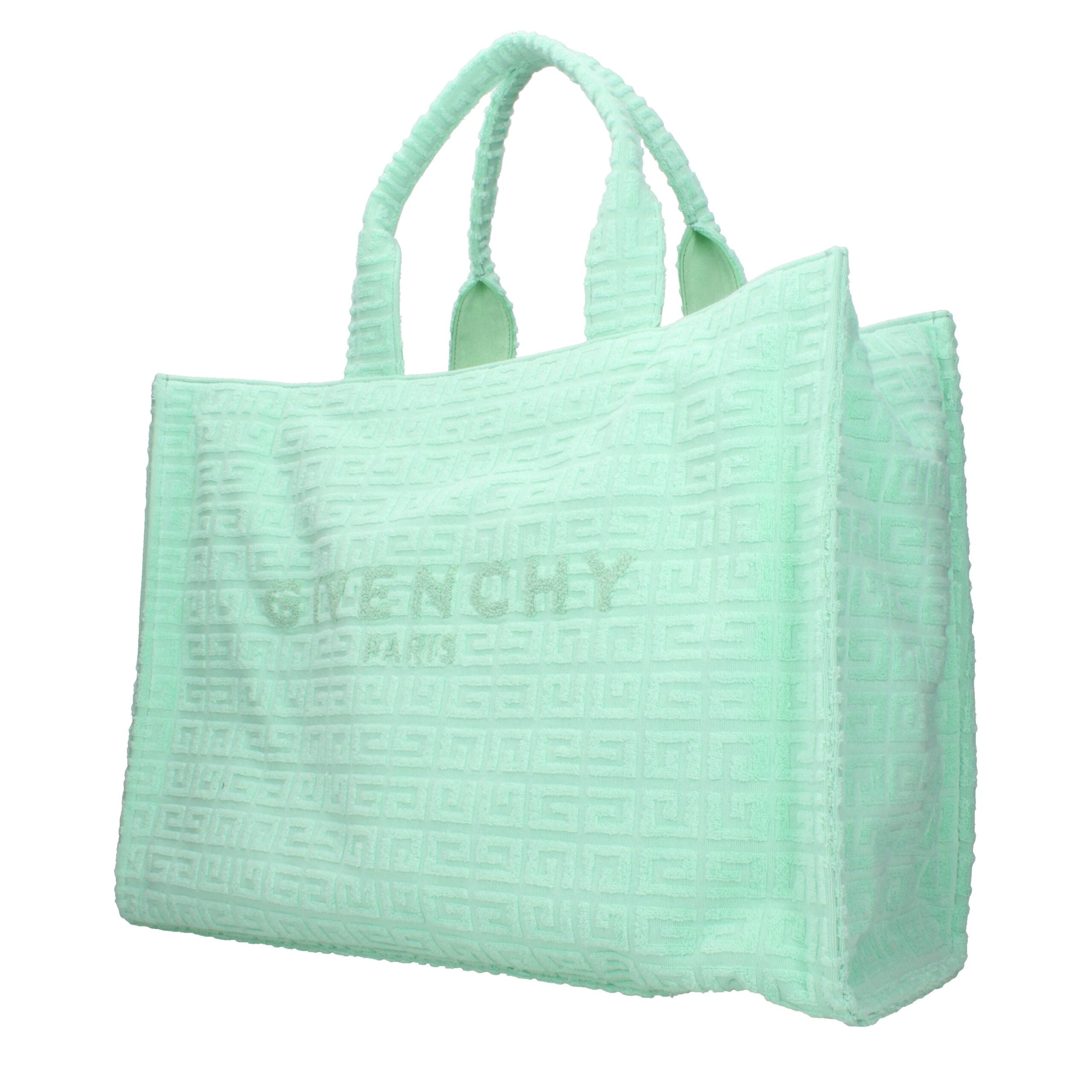 Geantă de mână Givenchy din material textil verde