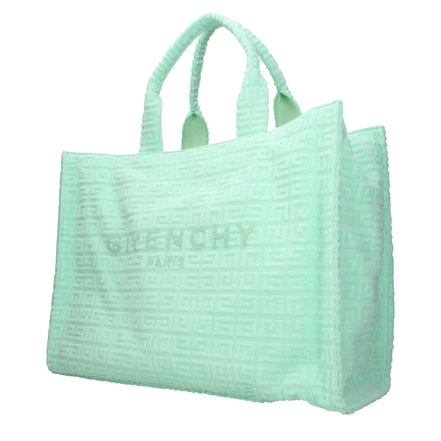 Geantă de mână Givenchy din material textil verde