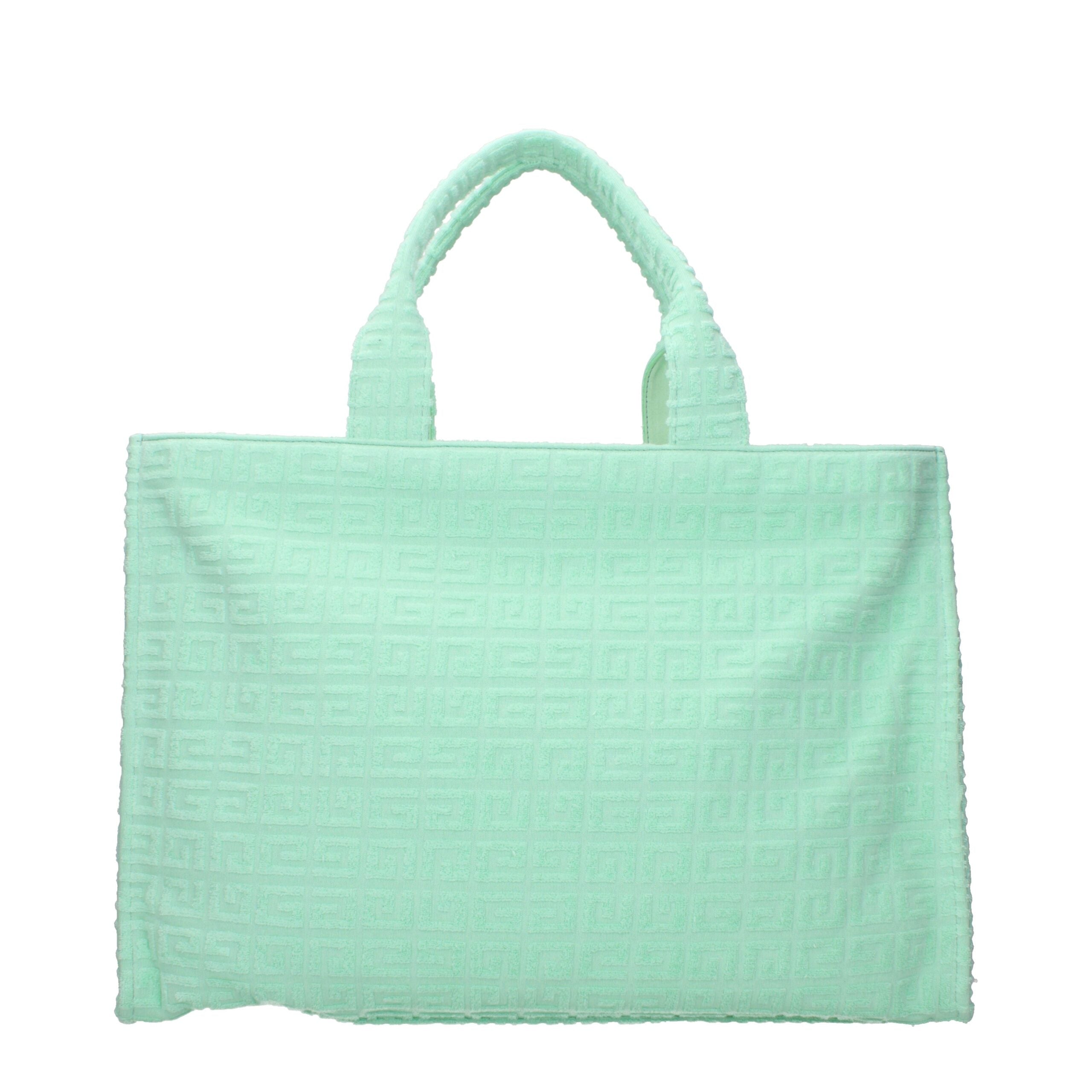 Geantă de mână Givenchy din material textil verde