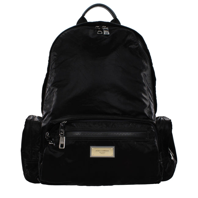 Dolce & Gabbana Black Backpack