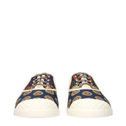 Sneakers Valentino Garavani joase din stofă multicoloră