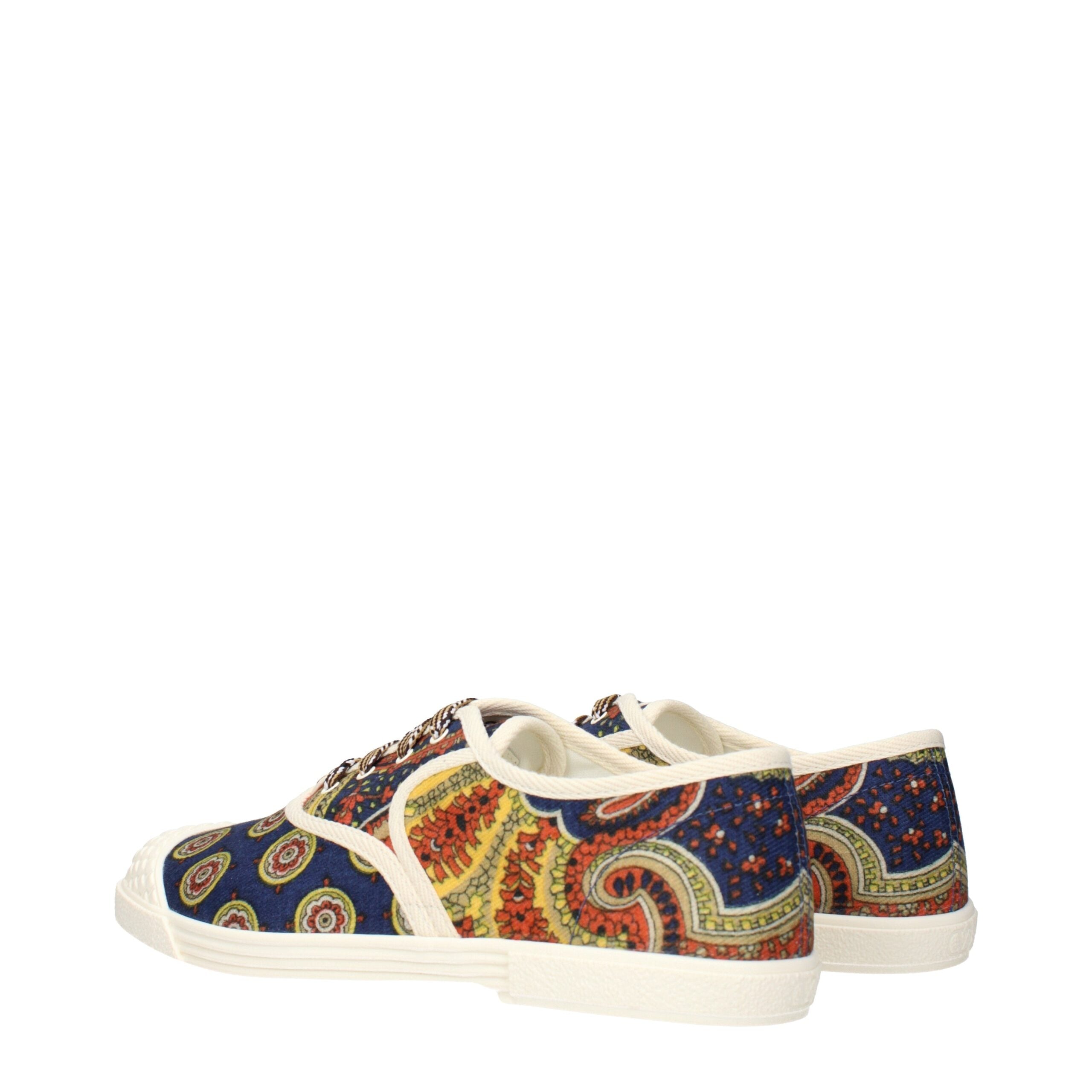 Sneakers Valentino Garavani joase din stofă multicoloră