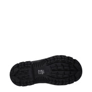 Moncler Black Cotton Ankle Boots