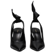 Givenchy Black Leather High Heel Pumps