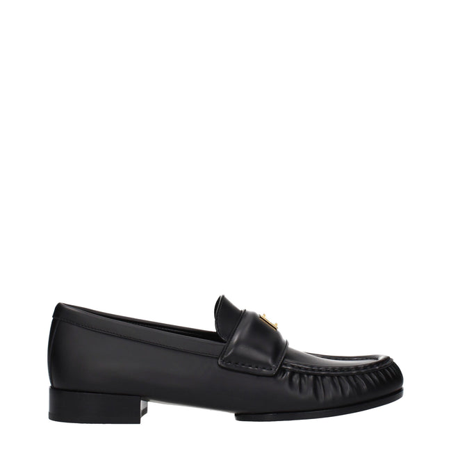 Givenchy Mocasini Negri din Piele