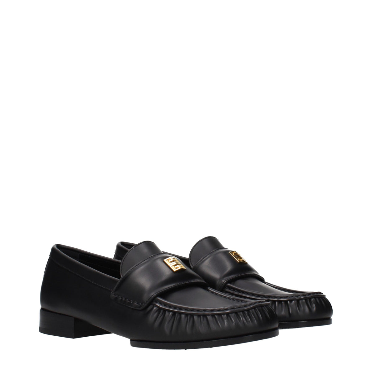 Givenchy Mocasini Negri din Piele