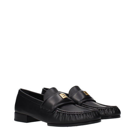 Givenchy Mocasini Negri din Piele