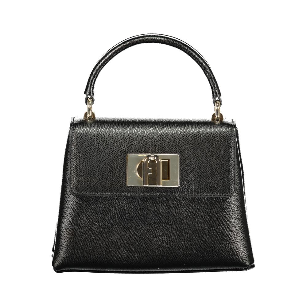 Furla Geantă Neagră din Piele
