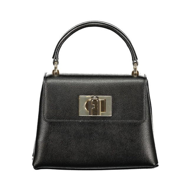 Furla Geantă Neagră din Piele