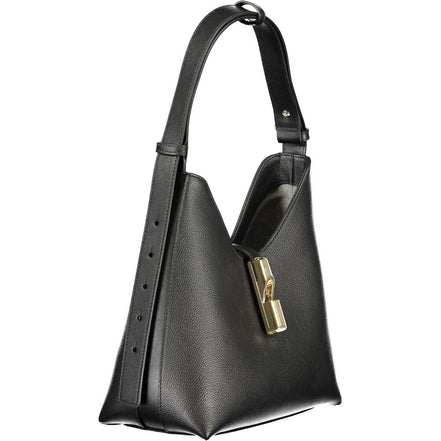 Furla Black Leather Woman Bag