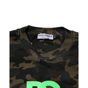 Dolce & Gabbana Multicolor Camouflage Sweatshirt