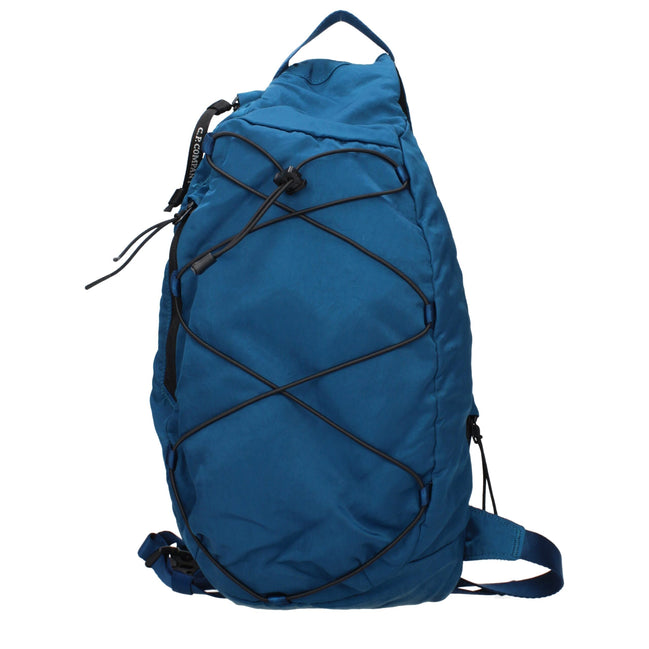 Geantă crossbody C.P. Company din material textil albastru