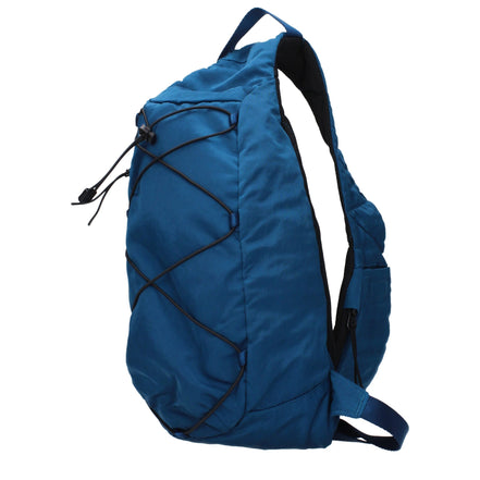 Geantă crossbody C.P. Company din material textil albastru