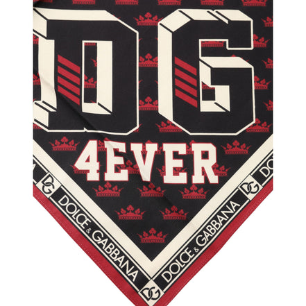 Dolce & Gabbana Multicolor #DGRoyals Square Foulard 50cm x 49.5cm Scarf