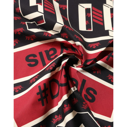 Dolce & Gabbana Multicolor #DGRoyals Square Foulard 50cm x 49.5cm Scarf