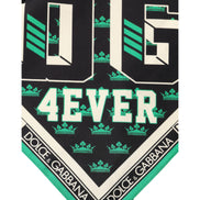 Dolce & Gabbana Multicolor #DGRoyals Square Foulard 50.5cm x 50cm Scarf