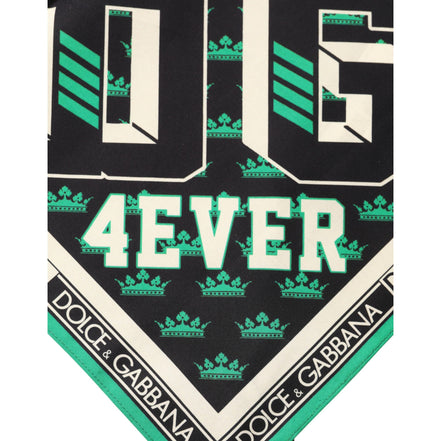 Dolce & Gabbana Multicolor #DGRoyals Square Foulard 50.5cm x 50cm Scarf
