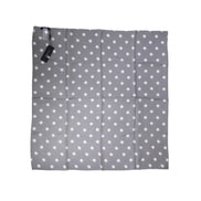 Dolce & Gabbana Blue Polka Dot Silk Square Foulard 91.5cm x 89.5cm Scarf