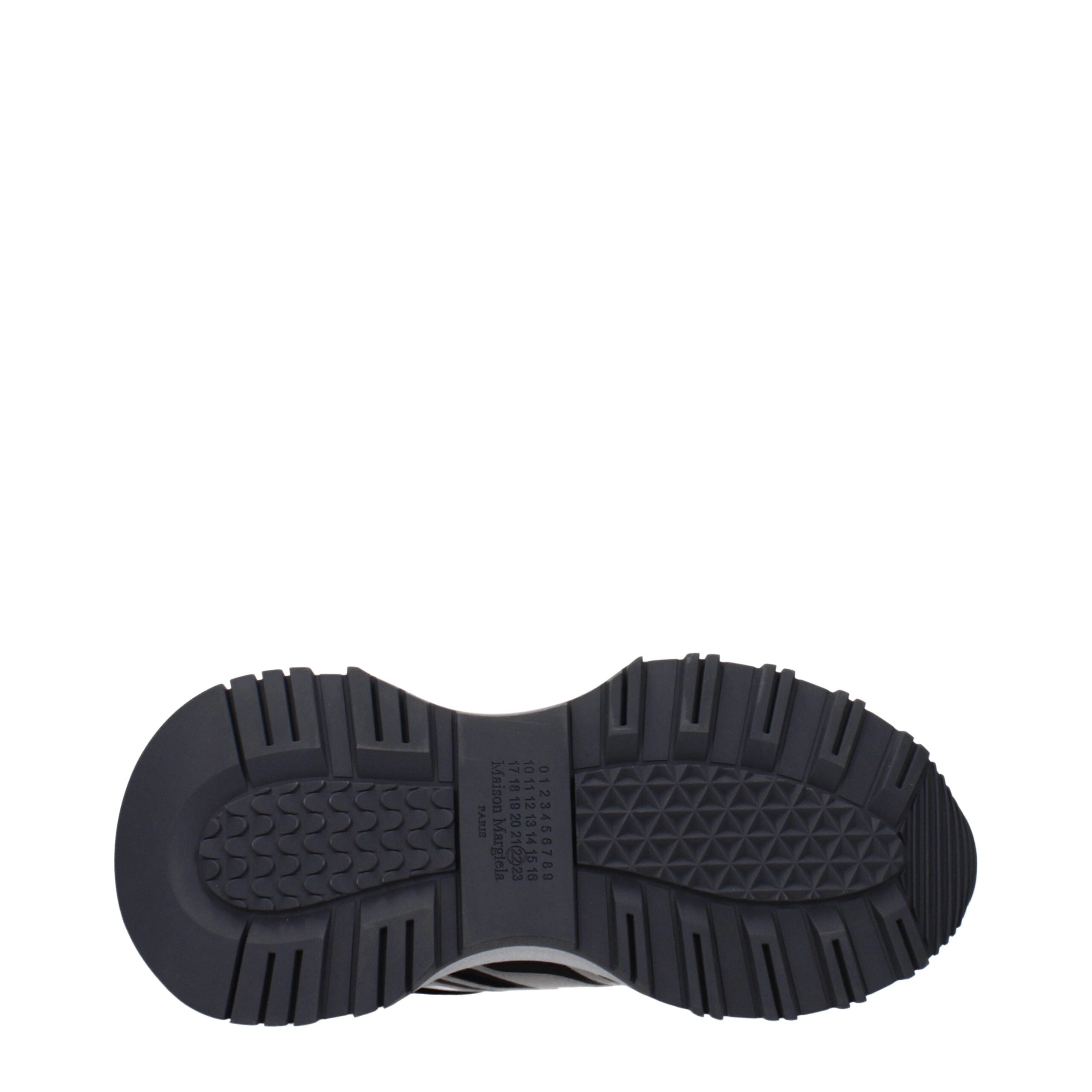 Maison Margiela Adidași sport din material textil negru