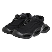 Dolce & Gabbana Black Slip On Low Top Wave Sneakers