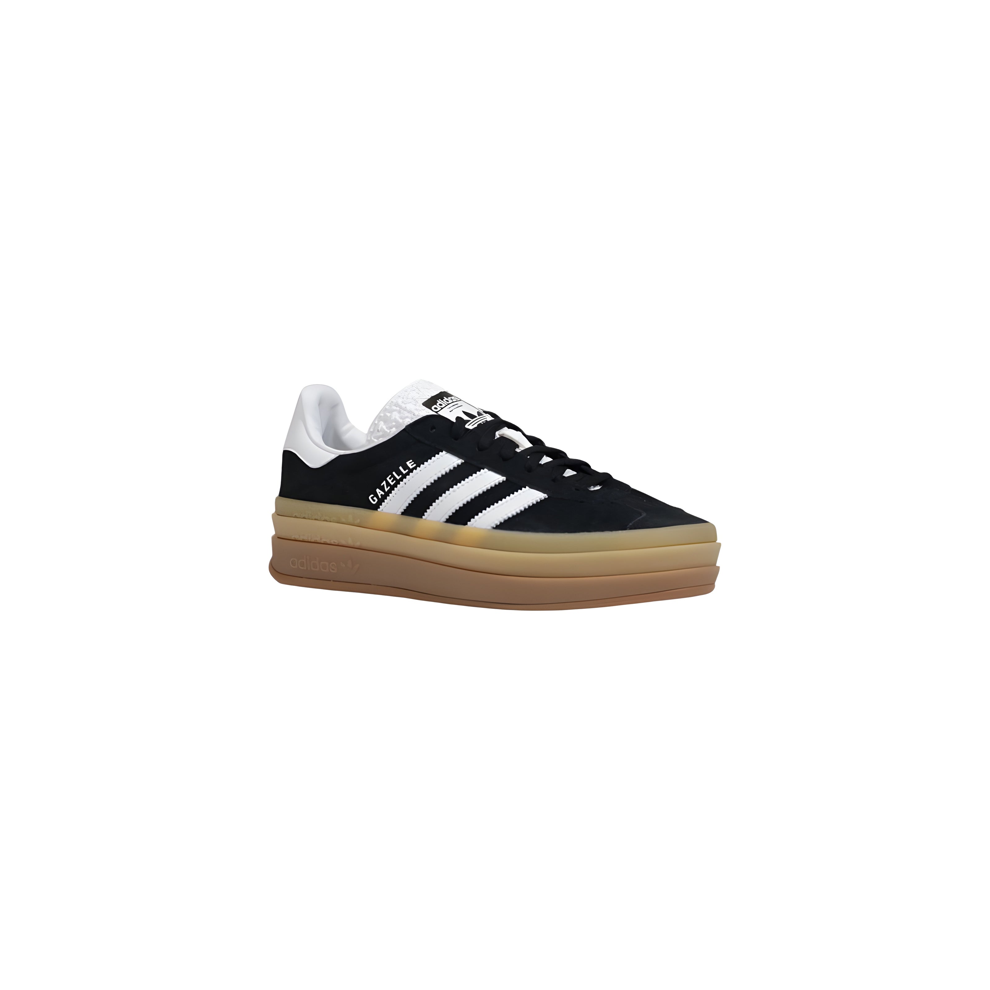 Adidași joși negri de piele întoarsă Adidas Originals