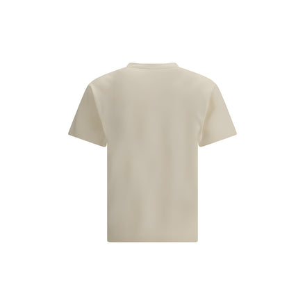 Tricou Alexander McQueen din bumbac bej