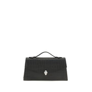 Alexander McQueen Black Leather Shoulder Bag