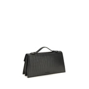 Alexander McQueen Black Leather Shoulder Bag