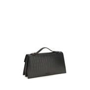 Alexander McQueen Black Leather Shoulder Bag
