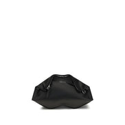 Plic Alexander McQueen negru din piele