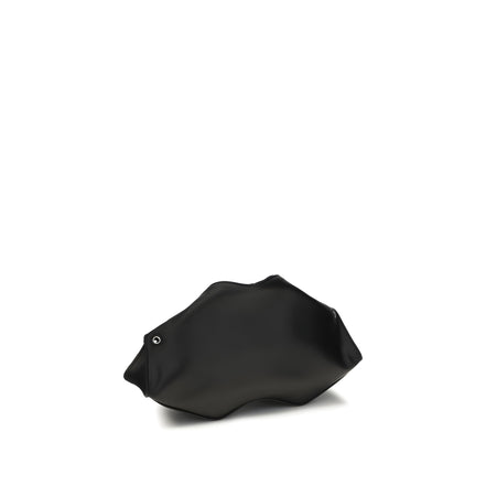 Plic Alexander McQueen negru din piele